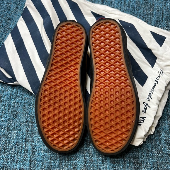 RARE Vans x Harry Potter Custom Slip On Sneakers Limited Edition Hufflepuff - Picture 8 of 10